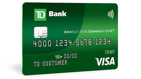 td bank contactless card|td bank personal debit card.